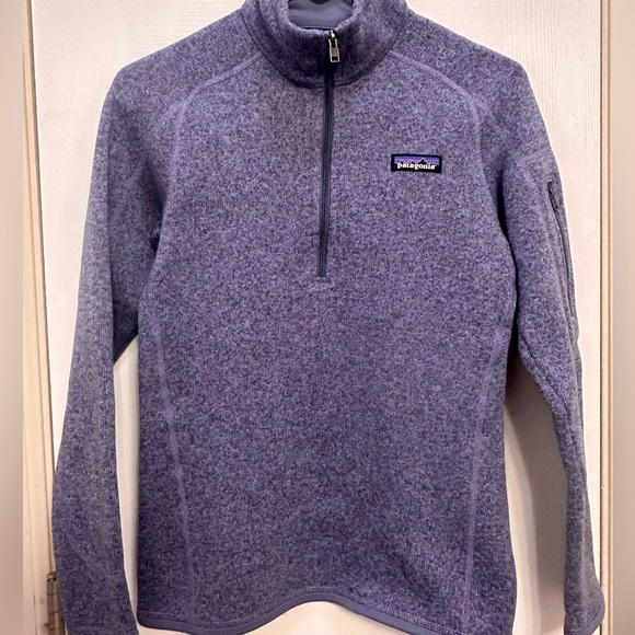 Patagonia Women's Better Sweater 1/4-Zip Lupine XS - Picture 2 of 3
